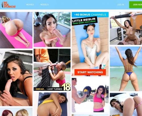 Screenshot from Therealworkout.com for review purposes Review screenshot Therealworkout.com
