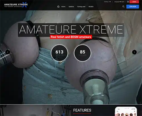 لقطة شاشة لمراجعة Amateure-Xtreme