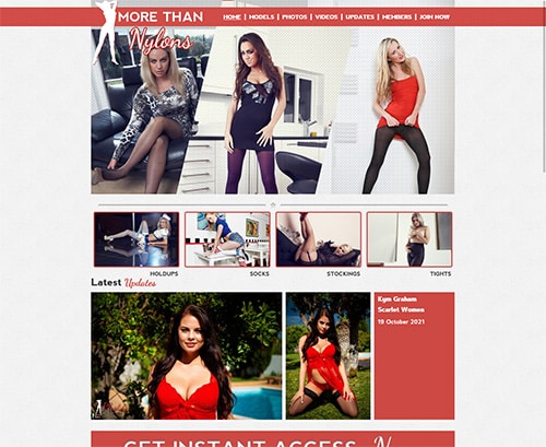 مراجعة لقطة الشاشة Morethannylons.com