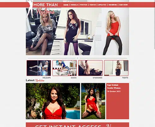 لقطة شاشة مراجعة لـ MoreThanNylons