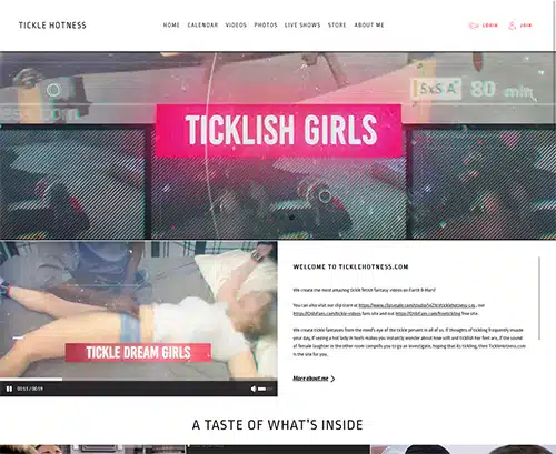 لقطة شاشة لمراجعة TickleHotness