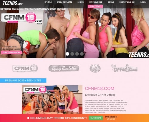 Screenshot from Teenrs.com for review purposes Review screenshot Teenrs.com
