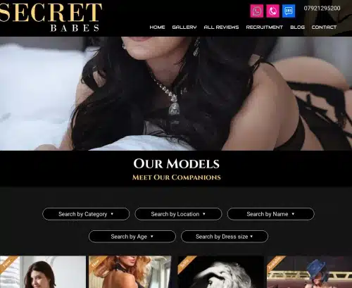 لقطة شاشة لمراجعة SecretBabes