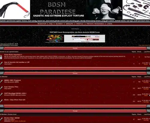 لقطة شاشة لمراجعة Bdsm-paradiese