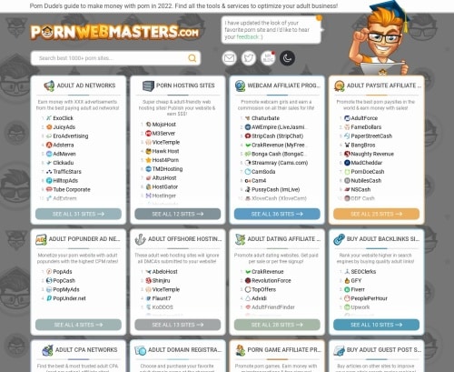 مراجعة لقطة شاشة pornwebmasters.com