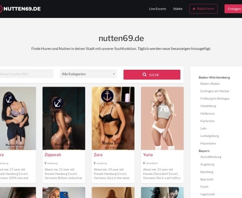 مراجعة لقطة الشاشة Nutten69.de