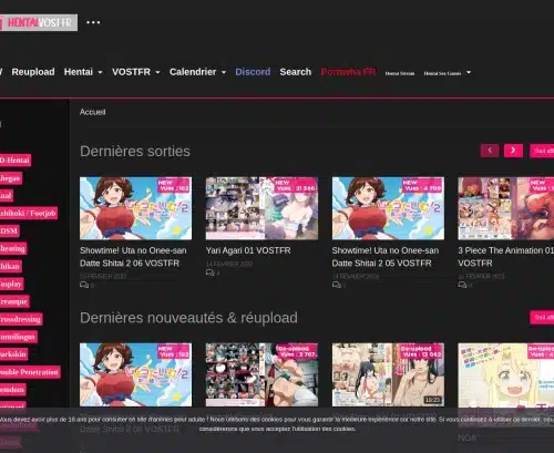 مراجعة لقطة شاشة لـ Hentai vostfr