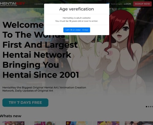 مراجعة Preview.hentaikey.com لقطة الشاشة