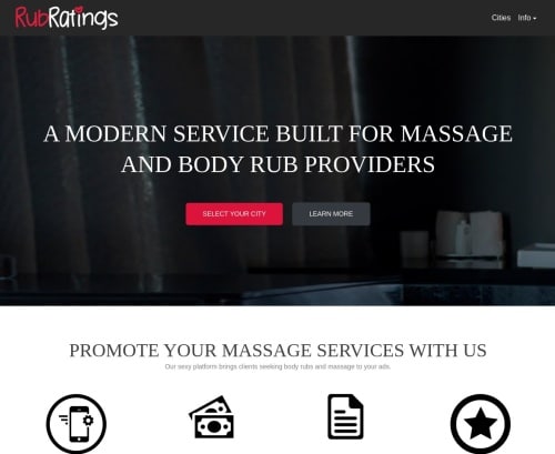 Screenshot from Rubsratings.com for review purposes Review screenshot Rubsratings.com