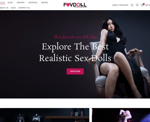 مراجعة لقطة الشاشة Favdoll.com