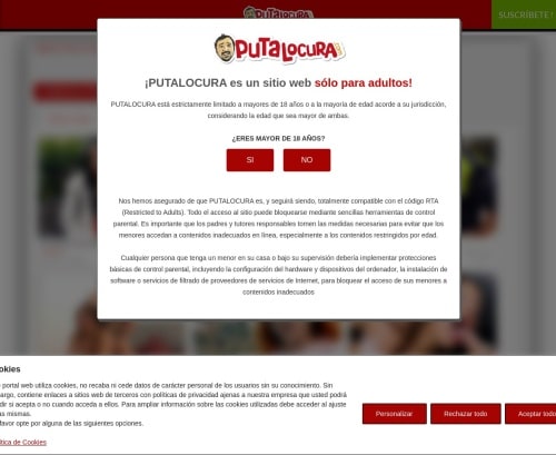 مراجعة لقطة الشاشة Putalocura.com