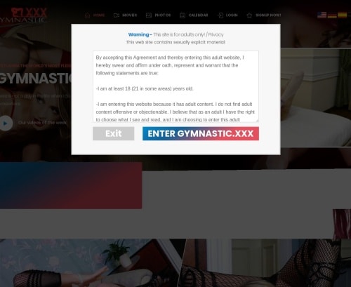 مراجعة لقطة الشاشة Gymnastic.xxx