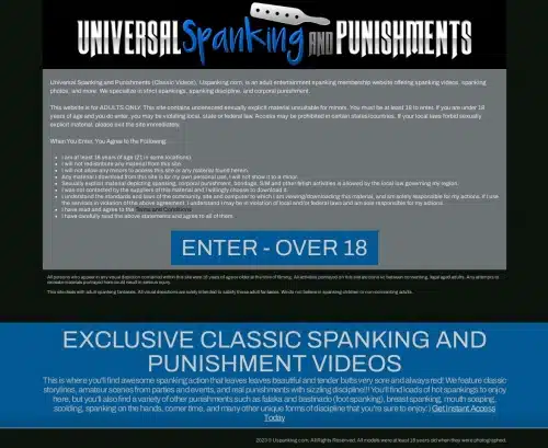 لقطة شاشة مراجعة لـ Uspanking