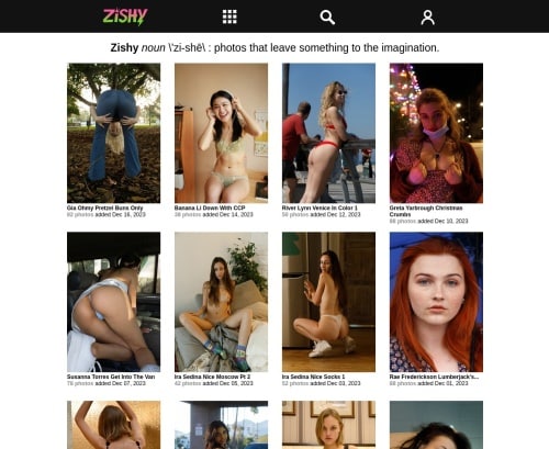 مراجعة لقطة الشاشة Zishy.com