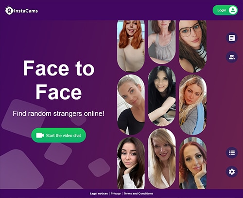 مراجعة لقطة الشاشة Insta-cams.com