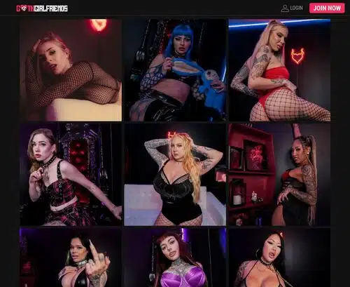 لقطة شاشة مراجعة لـ Goth Girlfriends