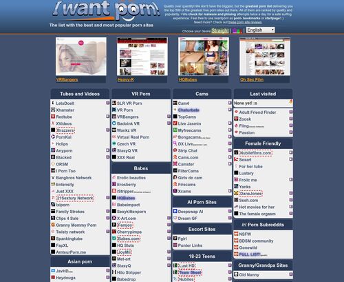 Screenshot from Iwantporn.net for review purposes Review screenshot Iwantporn.net
