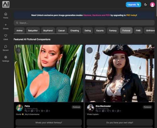 لقطة شاشة لمراجعة aiallure.com