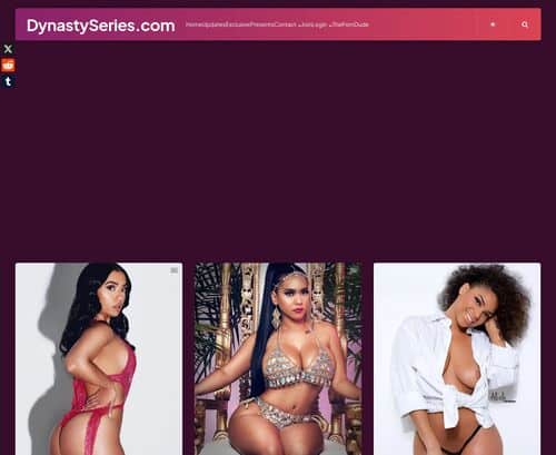 لقطة شاشة لمراجعة Dynastyseries.com