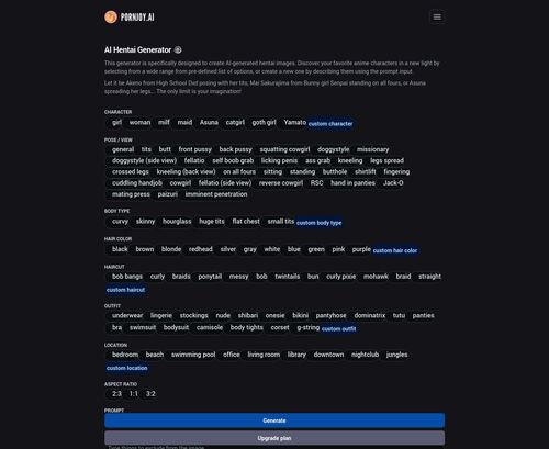 Screenshot from Pornjoy.ai for review purposes Review screenshot Pornjoy.ai