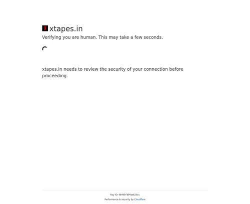لقطة شاشة من موقع Xtapes.in لأغراض المراجعة لقطة شاشة لمراجعة Xtapes.in