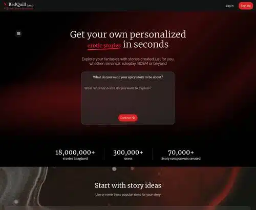 لقطة شاشة لمراجعة RedQuill