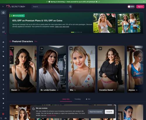 لقطة شاشة لمراجعة تطبيق SecretCrush