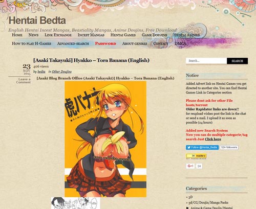 Hentaibedta