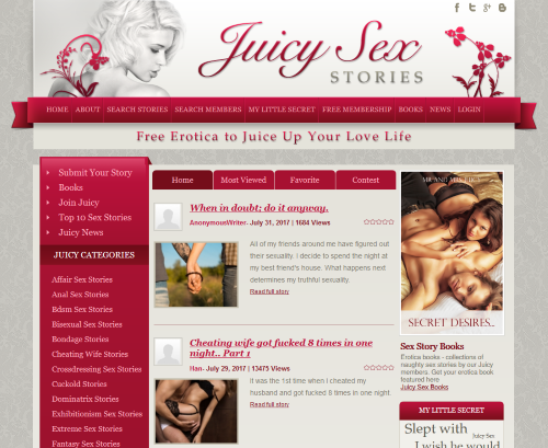 juicysexstories.com