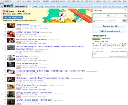 Reddit Vampire Porn