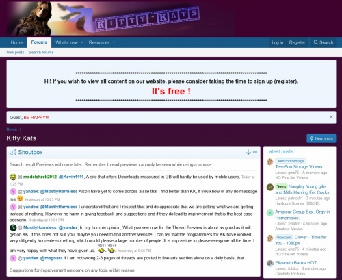 KittyKats Forum