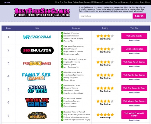 Best Free Sex Games