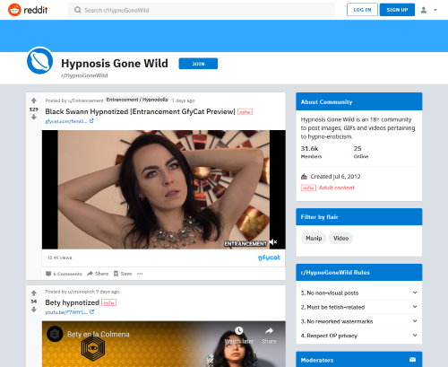 Reddit HypnoGoneWild