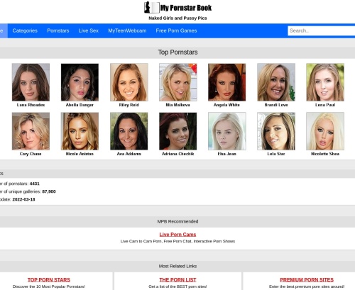 MyPornStarBook