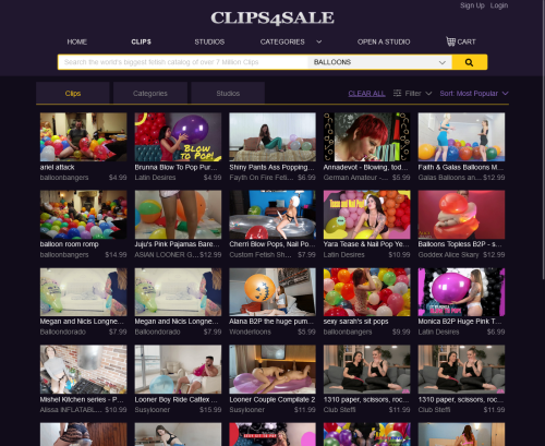 Clips4Sale Balloon