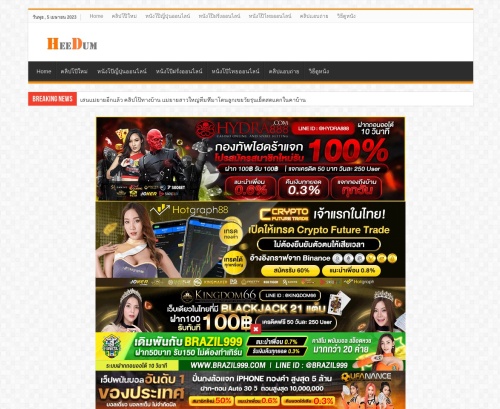 Review screenshot heedum.com