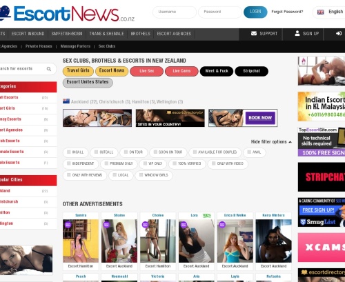 Escortnews.co.nz