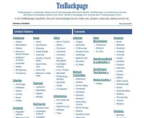 Yesbackpage