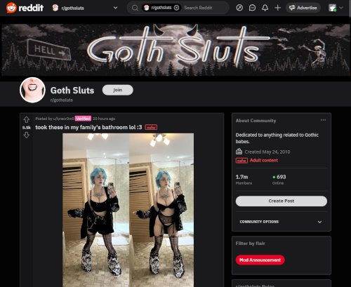 r/GothSluts