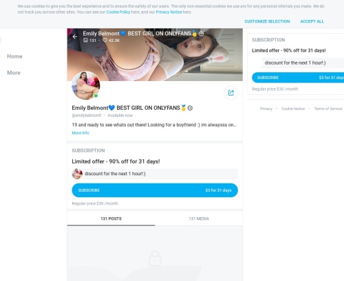 Emily Belmont OnlyFans