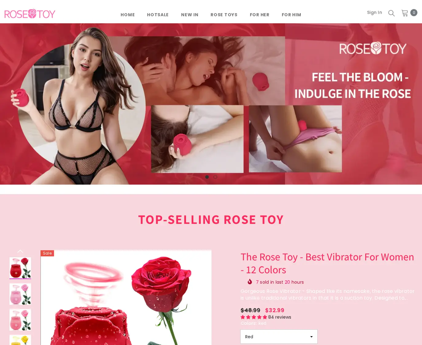 Rose vibrator