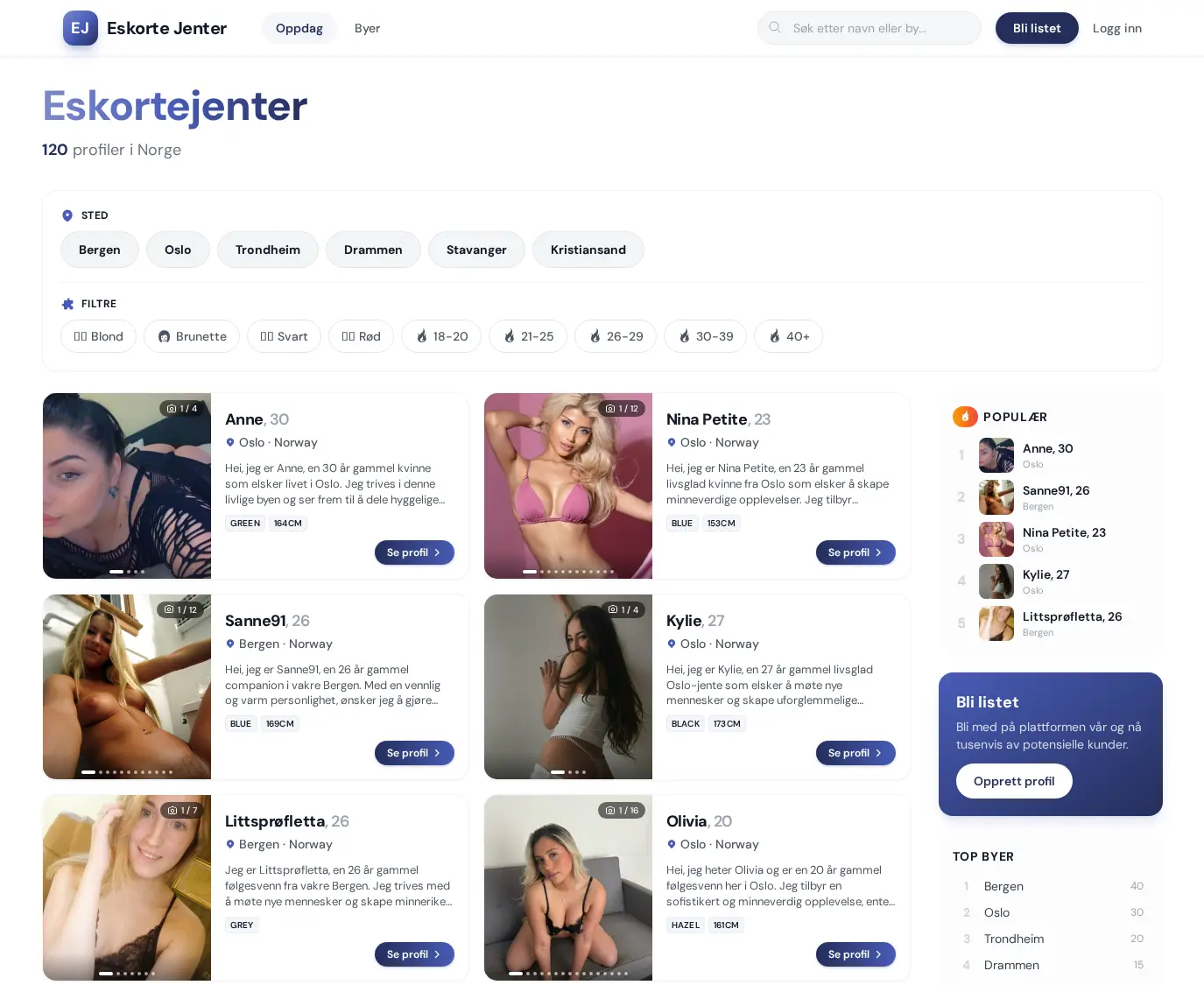Eskortejenter