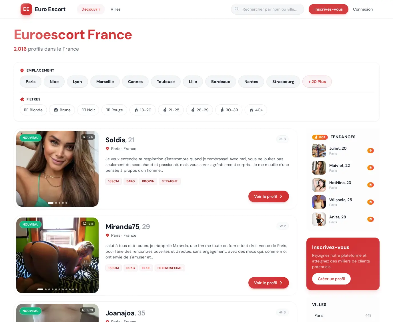Escort France